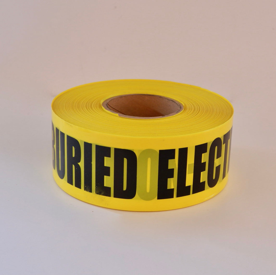 Electrical warning tape