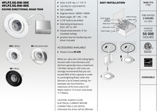 Load image into Gallery viewer, Super slim LED recessed light Lumifaro FLP3.5G
