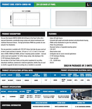 Load image into Gallery viewer, Integrated led flat panel light 2X4
