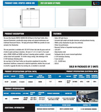 Load image into Gallery viewer, Integrated led flat panel light 2X2
